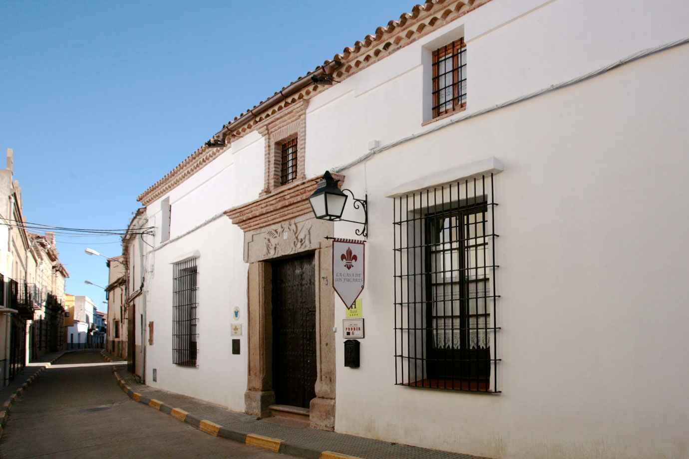 Fuggerhaus in der Altstadt von Almadén